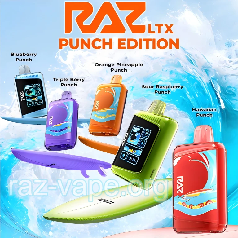 Raz Vape LTX 25000 Disposable Vape Punch Edition-The best Raz Vape Flavors - NICEPRO.US